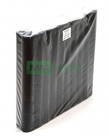 Мешки для мусора 120 литров, 40 мкм, 10 шт, ПВД, черные, 2х слойные до 40 кг - Вид 5