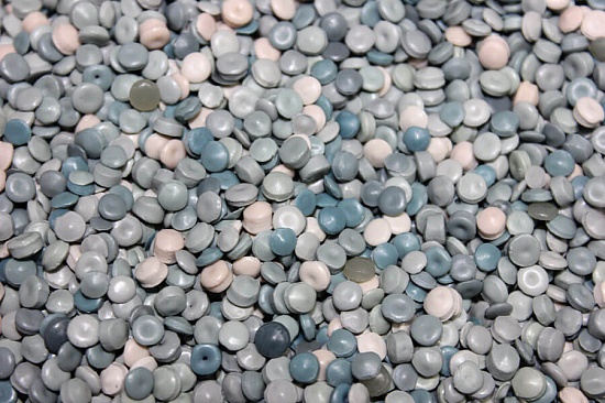 Вторичная гранула ПВД экструзионная с ПНД для производства ПСД - Вид 1